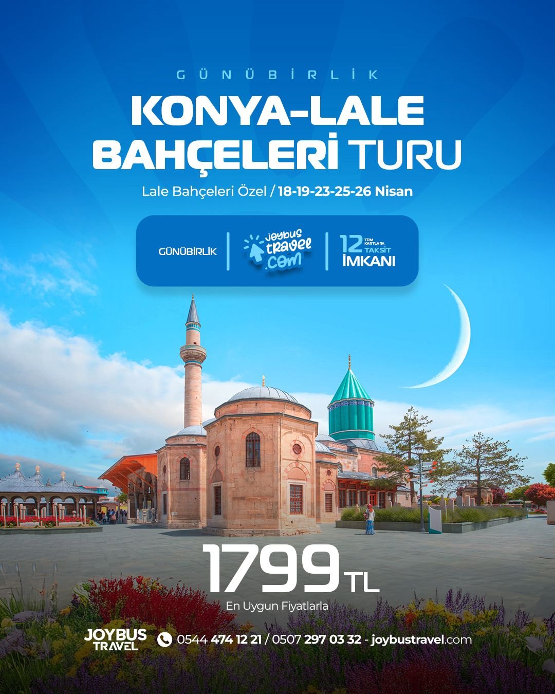 Konya & Sille & Lale Bahçeleri Turu